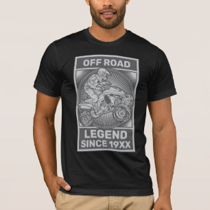 Personalisera ATV off Road Legend Anpassningsbar B T Shirt