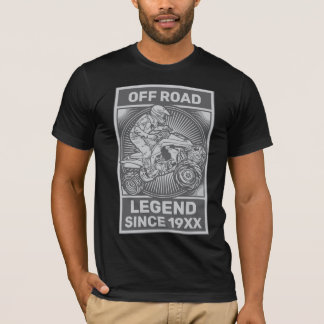 Personalisera ATV off Road Legend Anpassningsbar B T Shirt
