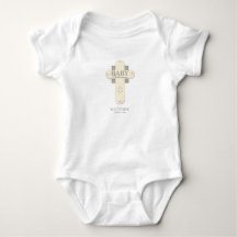 Personalisera, Baby Dedication Cream & Grå Kors