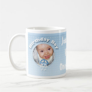 Personalisera Birthday Boy Winter Onederland mugg