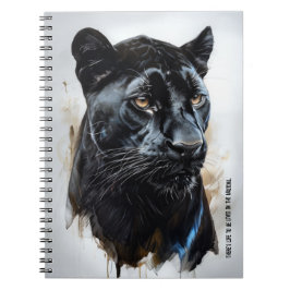 PERSONALISERA: Black Panther | Journal Anteckningsbok