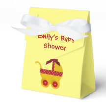 Personalisera, Bright Gult, Red baby barnvagn