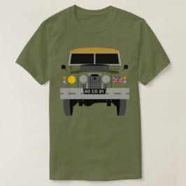 PERSONALISERA BRITISH ARMY VETERAN LAND-ROVER T SHIRT