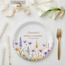 Personalisera Bröllopsfest Vilda Blommor