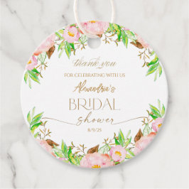 Personalisera Bröllopsfestblommor Tack Gåvor Etiketter