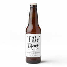 Personalisera Bröllopsfirande I Do Brews