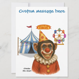 Personalisera: Chester schimpansenclown