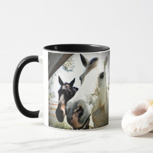 Personalisera - Cute Horse Friends Mugg