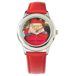 Personalisera Cute Santa Armbandsur