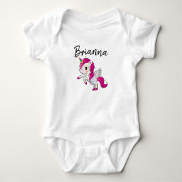 Personalisera din egen enhörningsbaby bodysuit t shirt