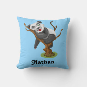 Personalisera Din Egen Söt Baby Panda Kudde