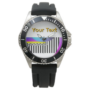 Personalisera dina textpianotangenter Män Tonåring Armbandsur