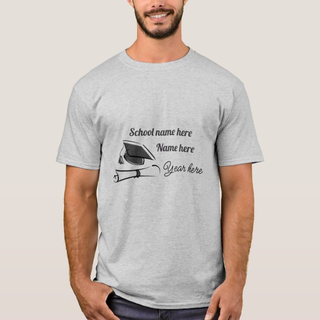 Personalisera Examen  T Shirt (Framsida)