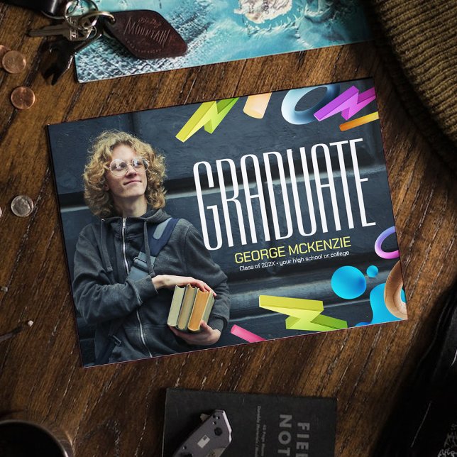 Personalisera fin examenstillkännagivande inbjudningar (Skapare uppladdad)