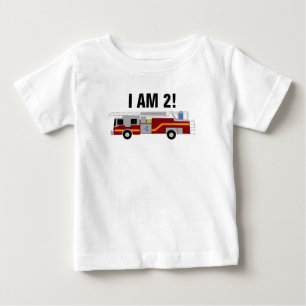 Personalisera Firelångtradare I är 2 Baby Bodykost T Shirt