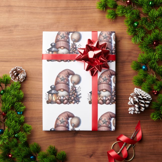 Personalisera Gnome Presentpapper (Julgåva)