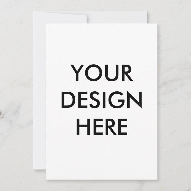 Personalisera inbjudan, Storlek: 5" x 7" Papper Vi Inbjudningar (Framsida)