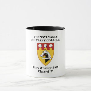 PERSONALISERA IT - VITE PMC SEAL Mugg med BLK Trim