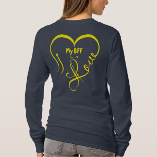 Personalisera Jag älskar min BFF • Du = ♥ T Shirt