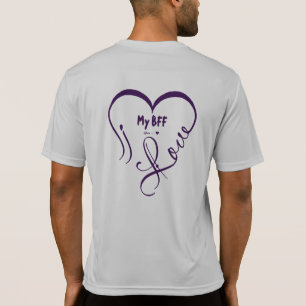 Personalisera Jag älskar min BFF • Du = ♥ T Shirt