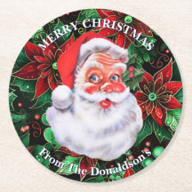 Personalisera jul Santa Claus familjenamn 6