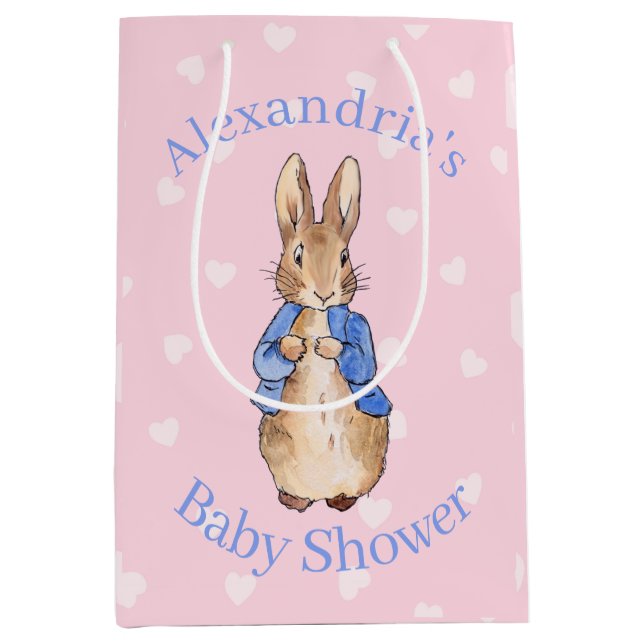 Personalisera Klassisk kanin Baby Shower (Framsidan)