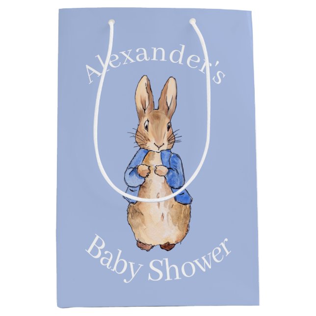 Personalisera Klassisk kanin Baby Shower (Framsidan)