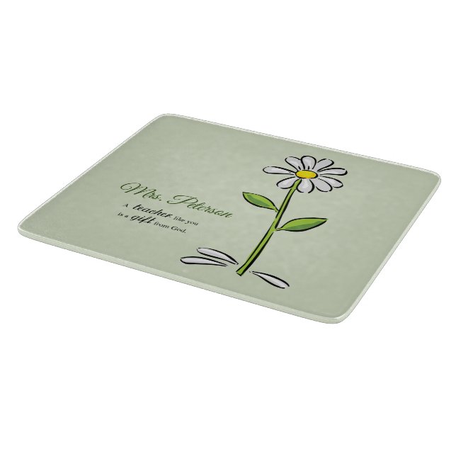 Personalisera, Lärar Tack, Religiös Blomma (Hörn)