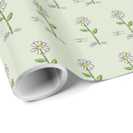Personalisera, Lärar Tack, Religiös Blomma Presentpapper