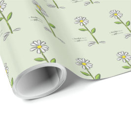 Personalisera, Lärare Tack, Religiösa Flower Presentpapper