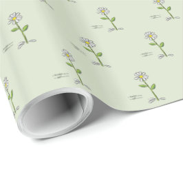 Personalisera, Lärare Tack, Religiösa Flower Presentpapper