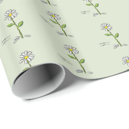 Personalisera, Lärarens Tack, Religiös Blomma Presentpapper