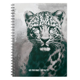PERSONALISERA Leopard anteckningsbok