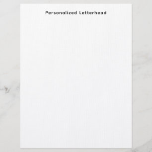Personalisera linne brevhuvud