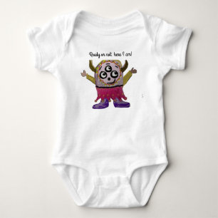 Personalisera Lycklig lilla monster Tee Shirt