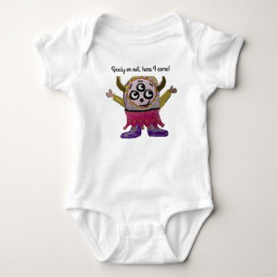 Personalisera Lycklig lilla monster Tee Shirt