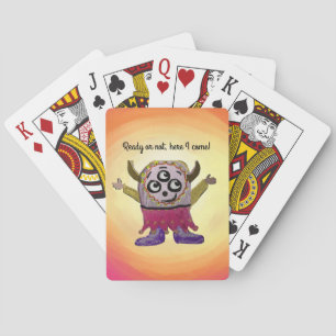 Personalisera Lycklig Little Monster Casinokort