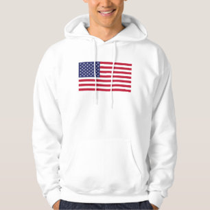 Personalisera med ditt namn USA Förenta Staterna Hoodie