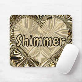 Personalisera Midnight Gold Marmor Geometriskt Mön Musmatta