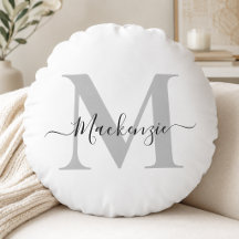 Personalisera Monogram Initial Bokstav Namn