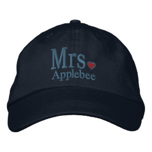 Personalisera Mr & Mrs Broderi Broderad Keps