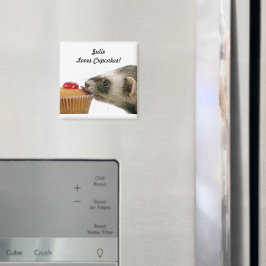 Personalisera Namn Kärlek Muffinss illrar Magnet