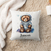 Personalisera Nursery Kids Room Astronaut Bear