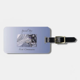 Personalisera, pojke, första kommunblå bagagebricka