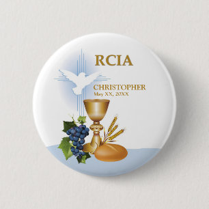 Personalisera, RCIA Grattis Katolsk Sakrament Knapp