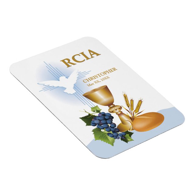 Personalisera, RCIA Grattis Katolsk Sakrament Magnet (Högersidan)