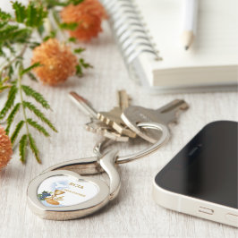 Personalisera, RCIA:s Gratulerara katolska Sacrame Twisted Heart Silverfärgad Nyckelring