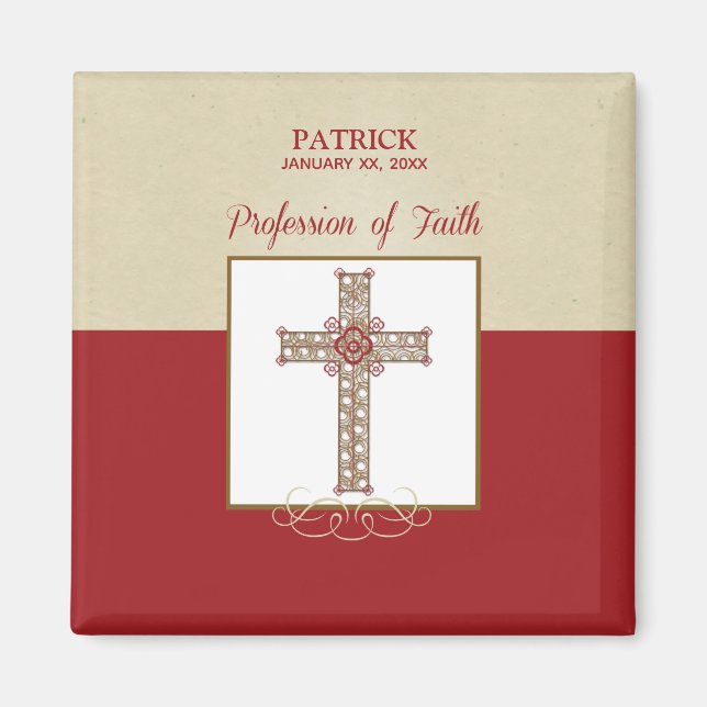 Personalisera, RCIA:s välsignelse av trosbekännels Magnet (Framsidan)