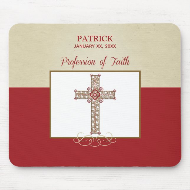 Personalisera, RCIA:s välsignelse av trosbekännels Musmatta (Framsidan)