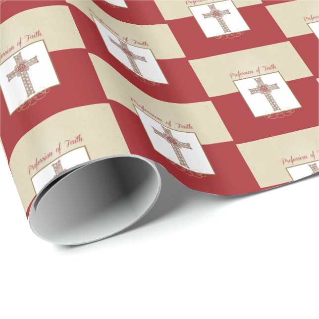 Personalisera, RCIA:s välsignelse av trosbekännels Presentpapper (Rullad Hörn)